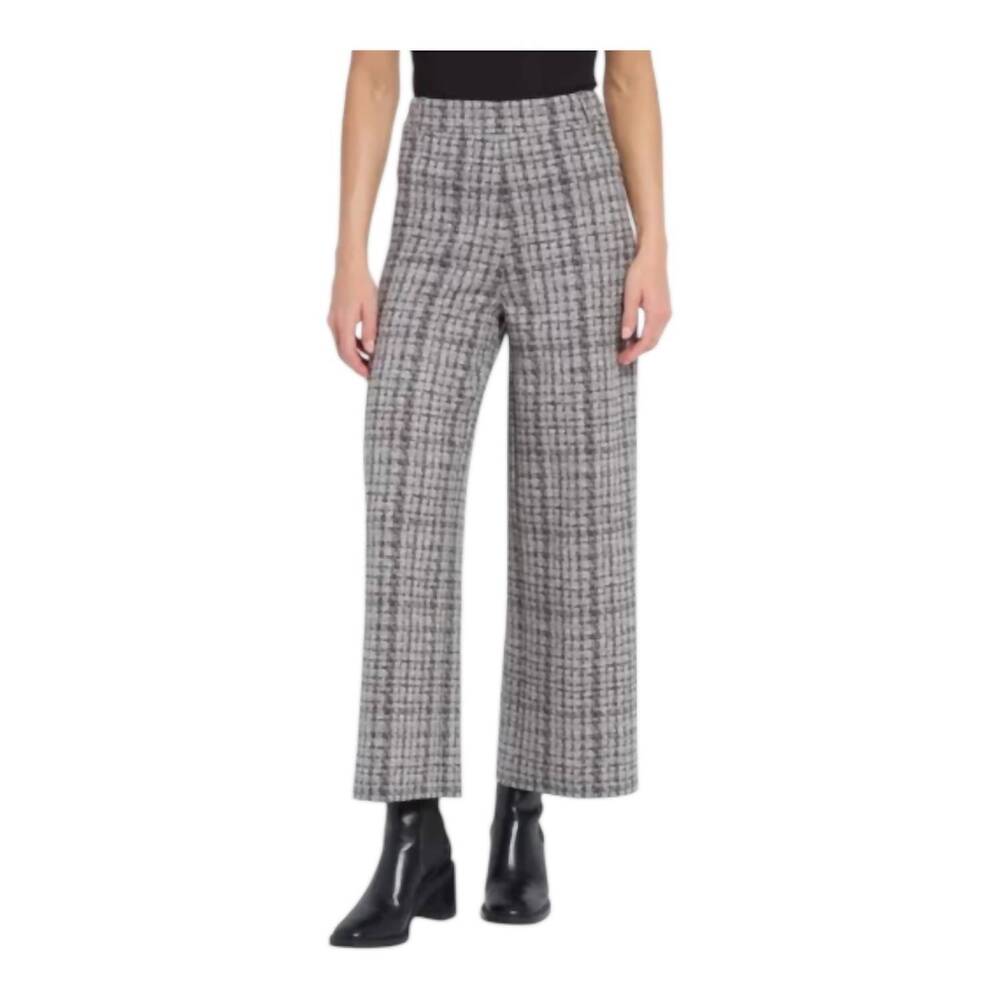 NEW LYSSE erin hi waist leg neoprene pants in lush tweed